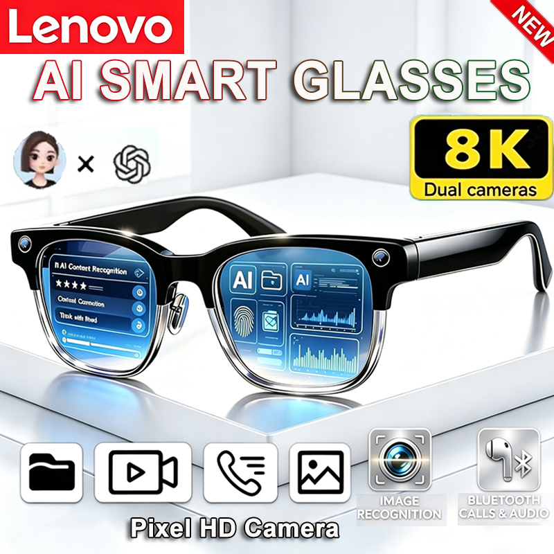 Smart Glasses Lens - Умные очки Lenovo 8K HD с