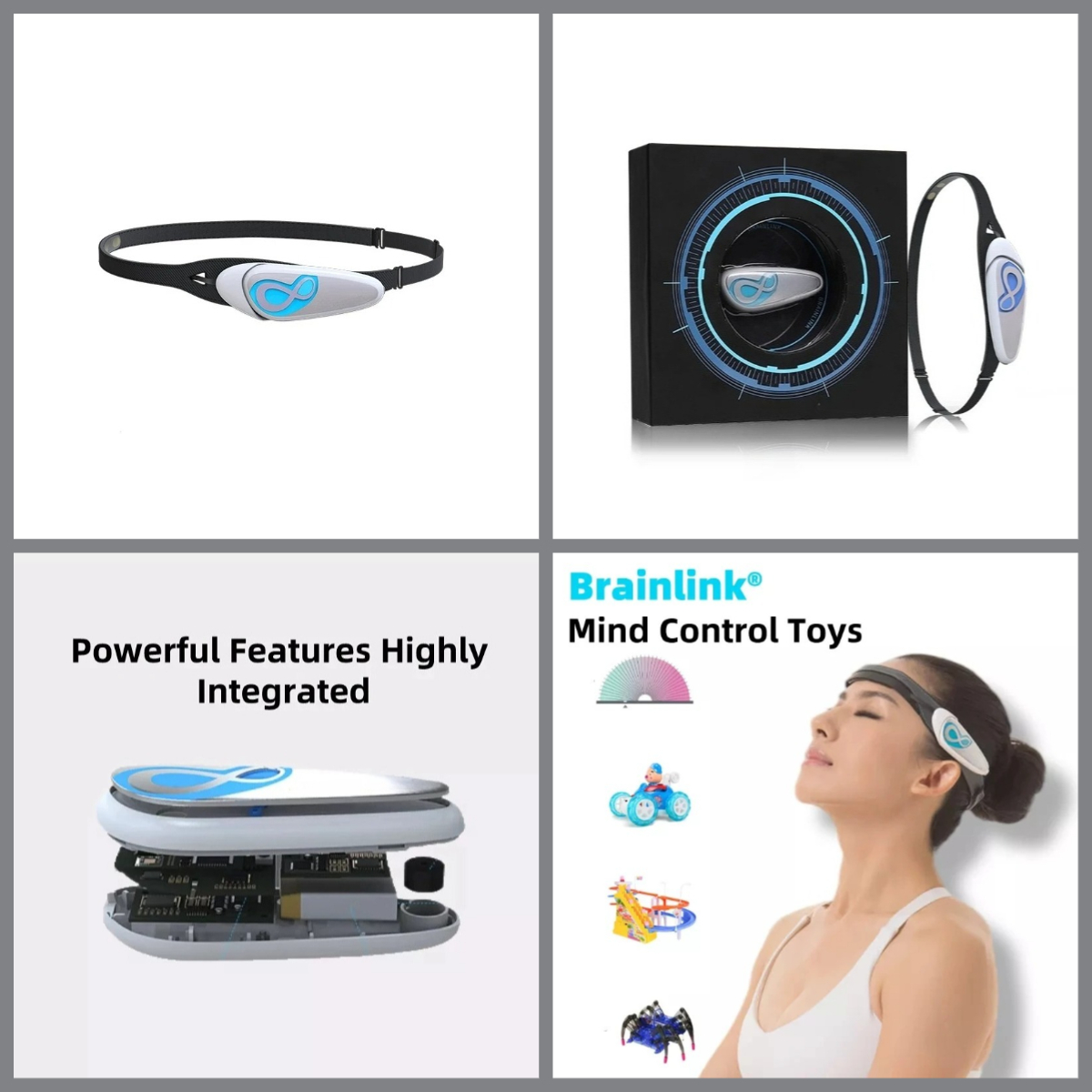 Meditation Headband Eeg - Сухая электродная повязка на голову для