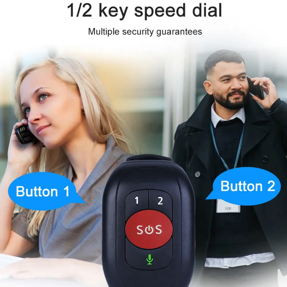 Часы 4G LTE SOS для пожилых лю – обзор и цена Fall Detection Watch