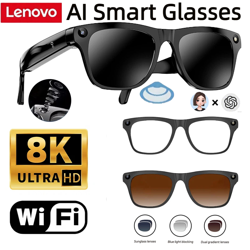 Умные очки Lenovo с памятью 32 – обзор и цена Smart Glasses Lens
