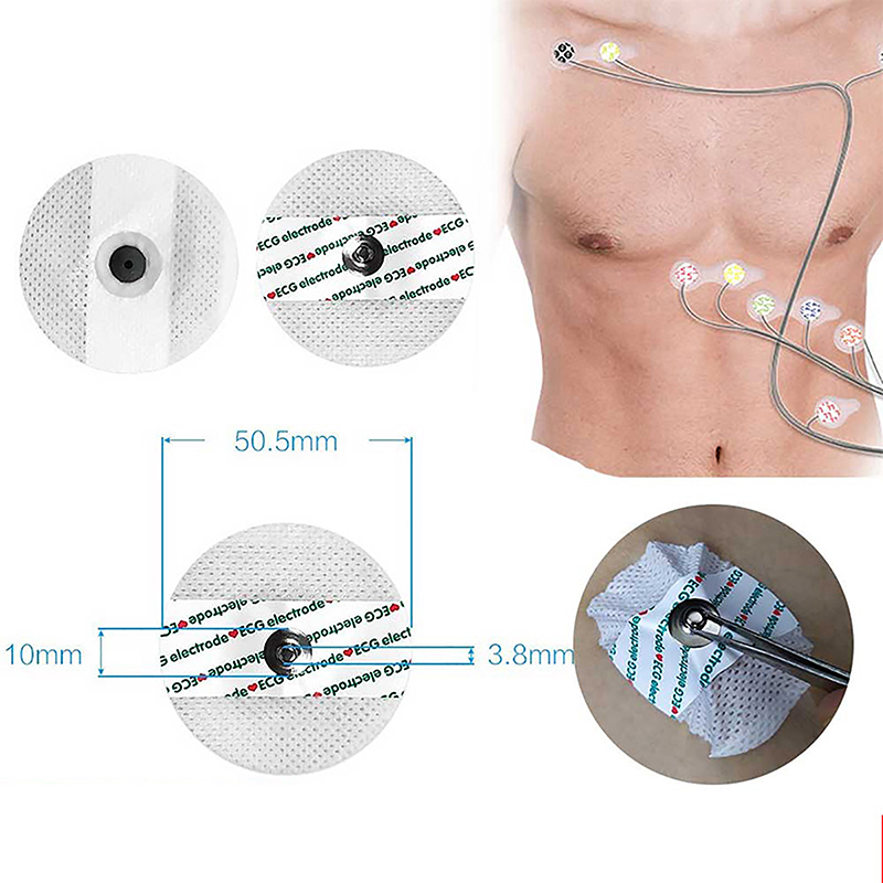 50 шт./упак. Электродные патчи – обзор и цена Ecg Patch Monitor