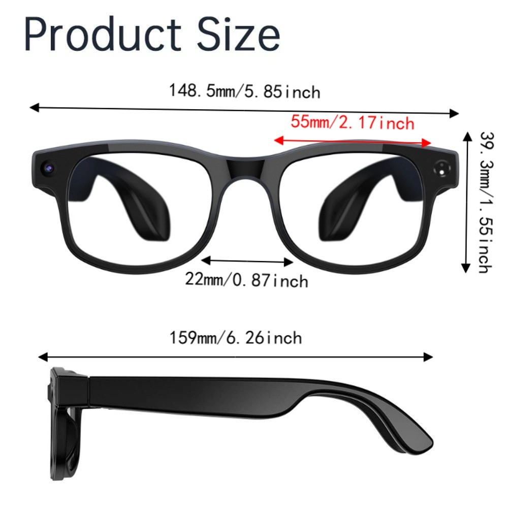 Умные очки 2 в 1 с ИИ: HD-фото – обзор и цена Smart Glasses Lens