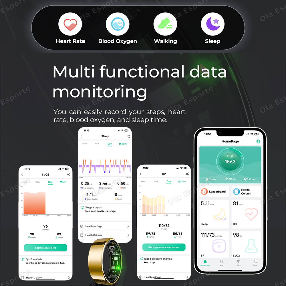 Новое умное кольцо R09 для муж – обзор и цена Temperature Ring Skin
