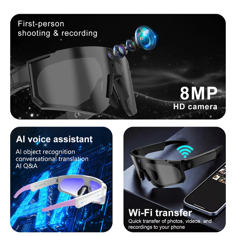 Умные очки Mijia Al: спортивны – обзор и цена Smart Glasses Lens